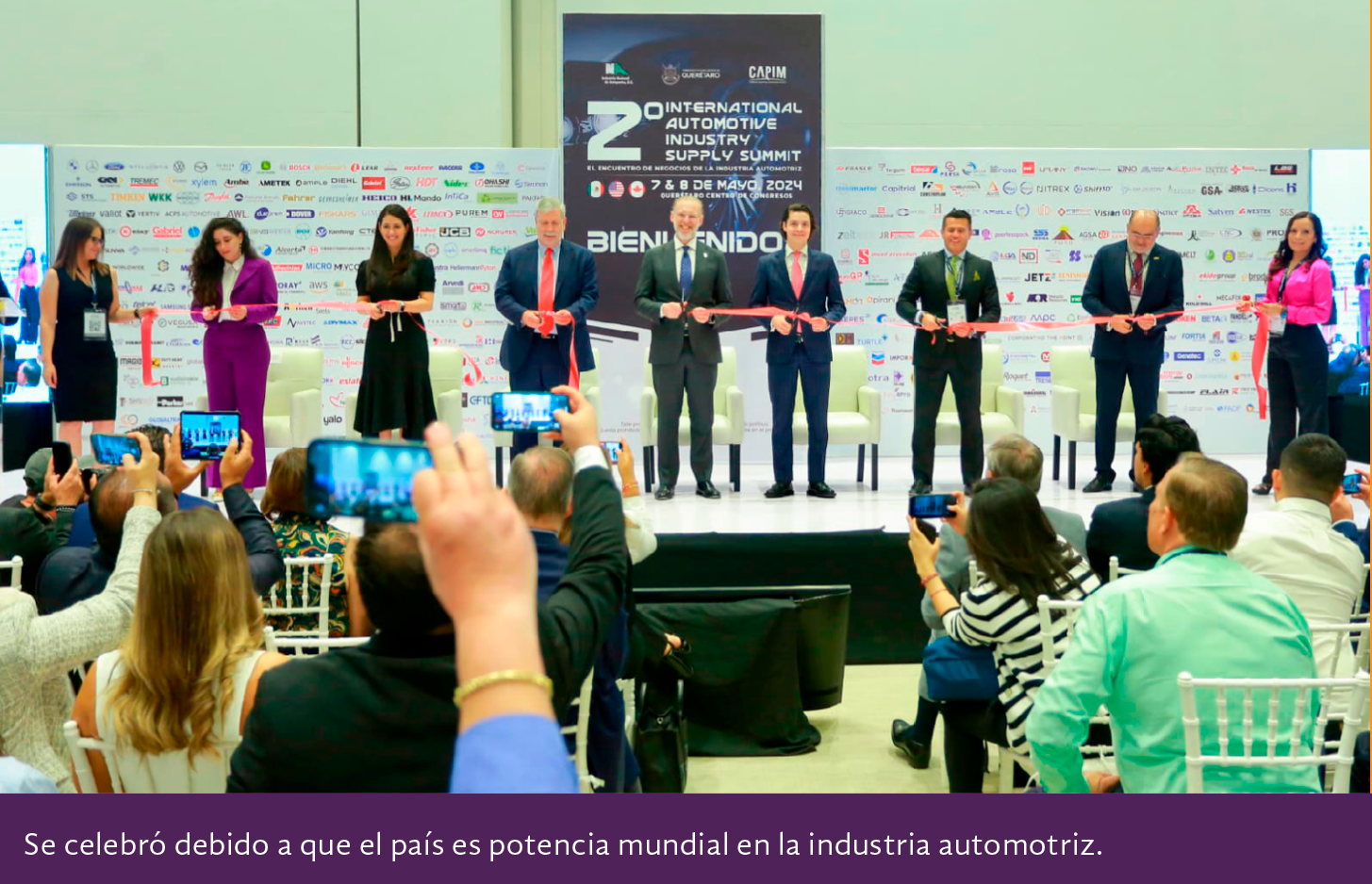 Se celebró debido a que el país es potencia mundial en la industria automotriz.