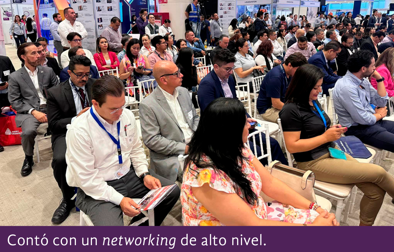 CContó con un networking de alto nivel.