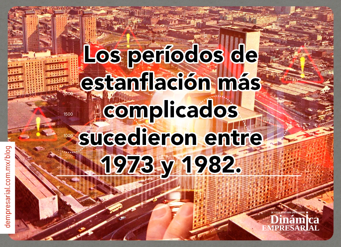 Los períodos de estanflación más complicados sucedieron entre 1973 y 1982.