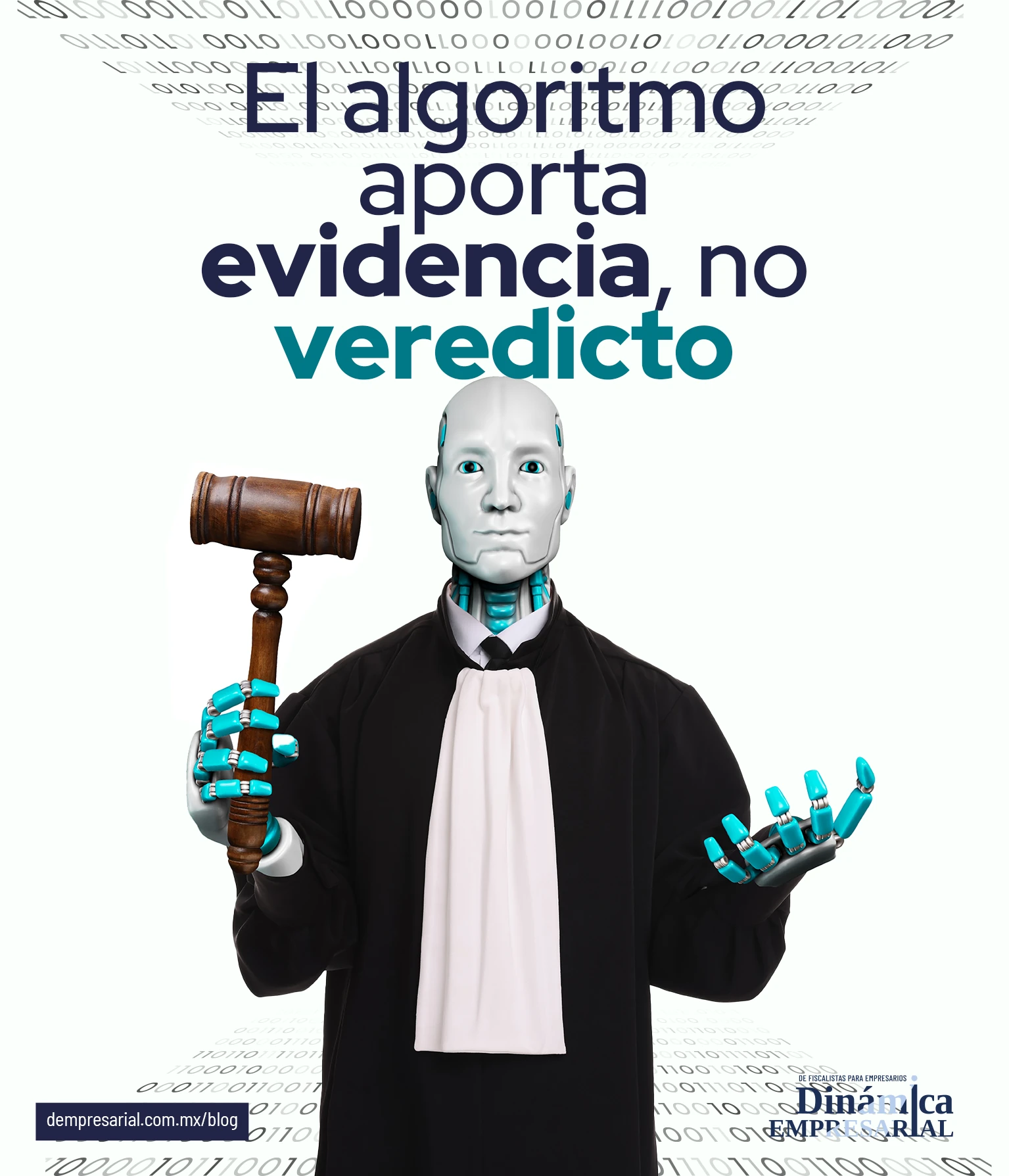 El algoritmo aporta evidencia, no veredicto.