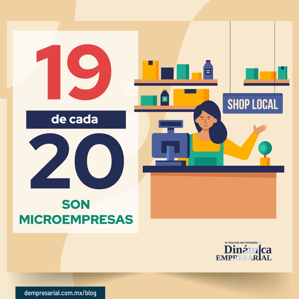 19 de cada 20 son microempresas