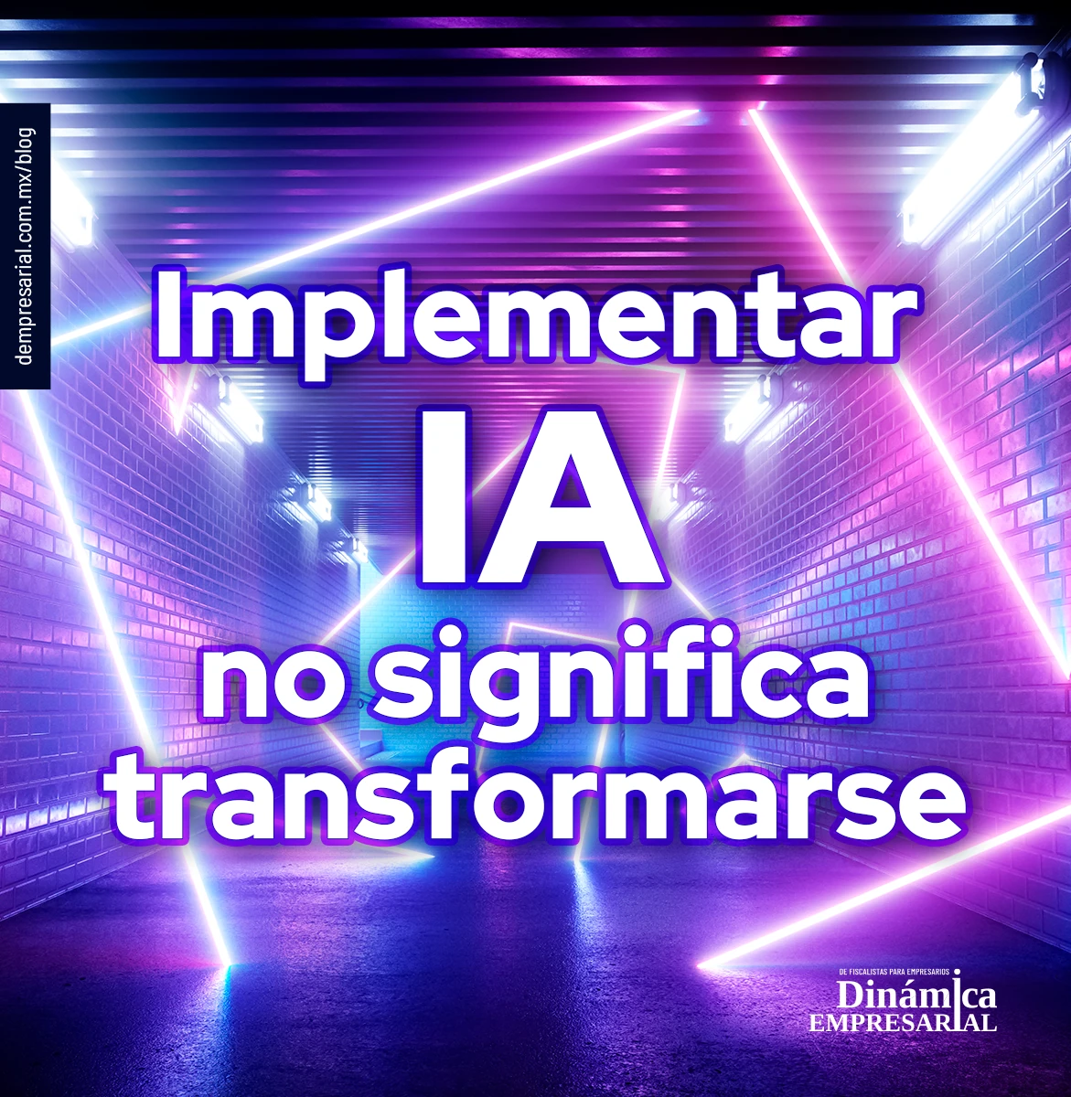Implementar IA no significa transformarse.