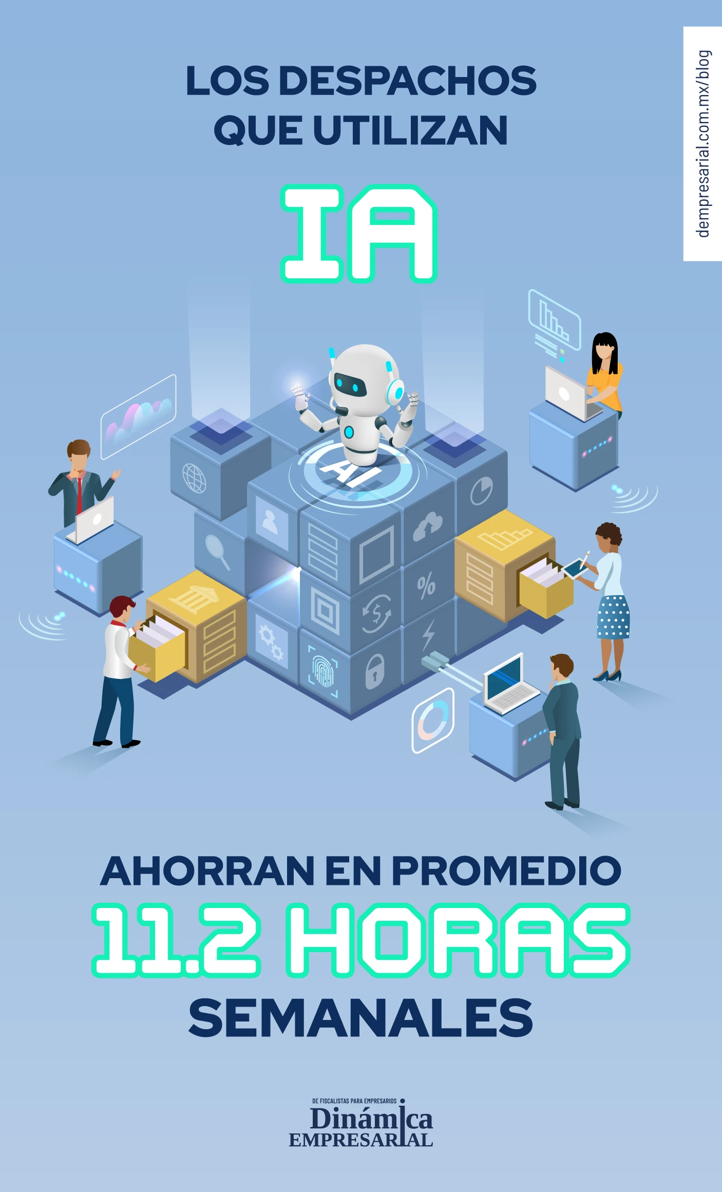 Los despachos que utilizan IA ahorran en promedio 11.2 horas semanales.