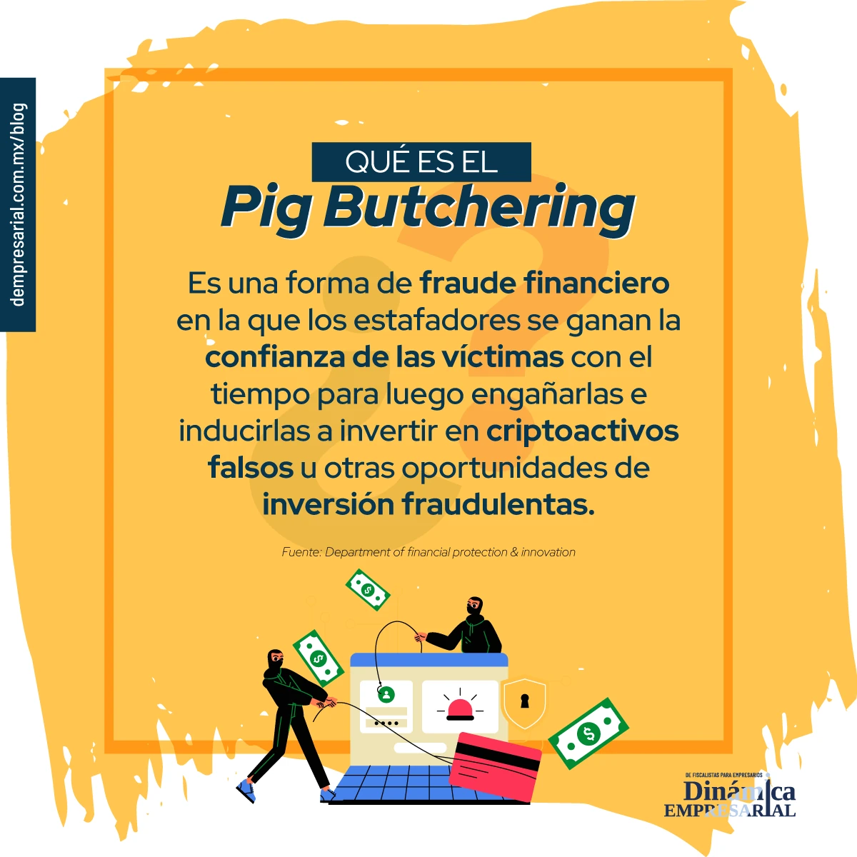 ¿Qué es el pig butchering?
